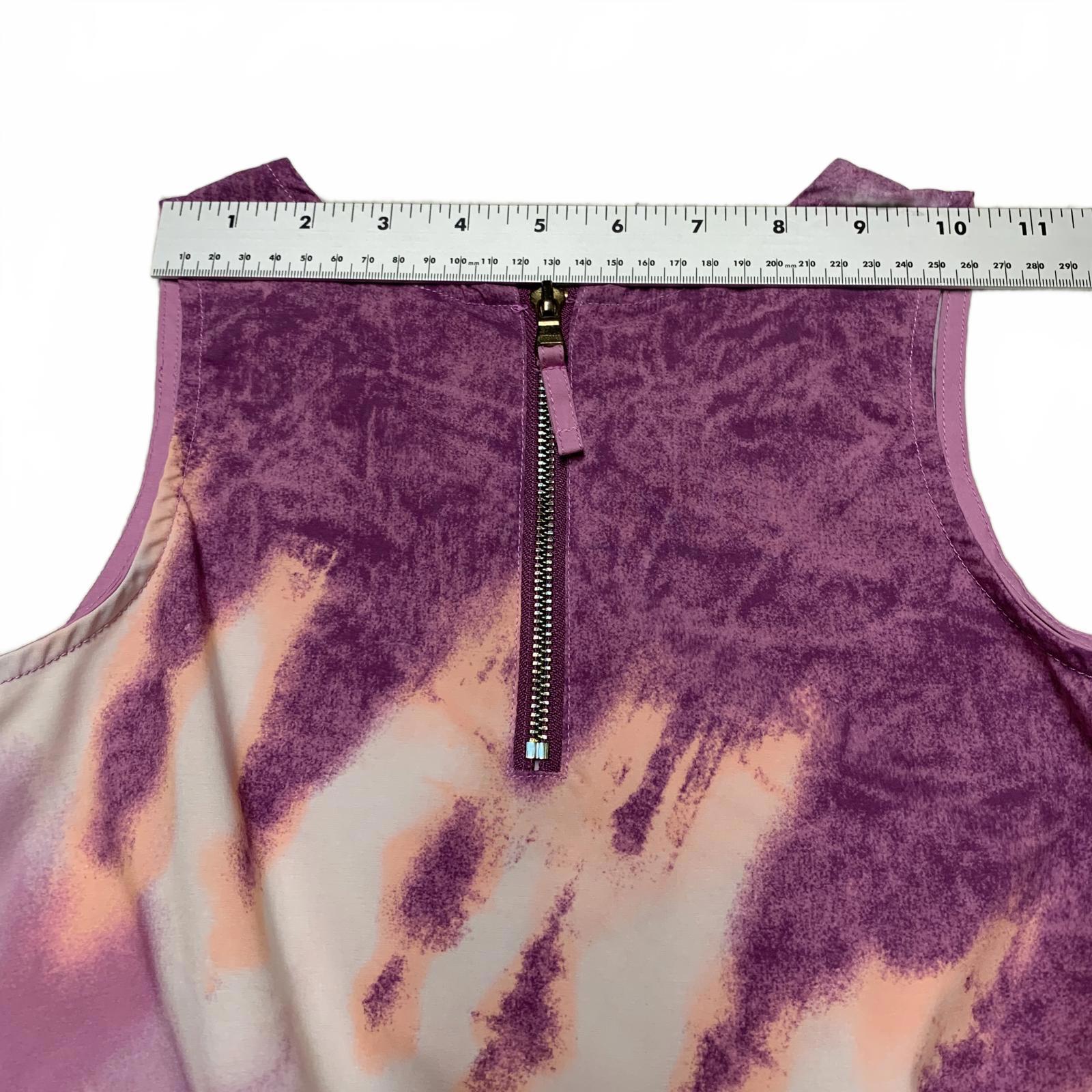 CXJ Justice - Jersey corto morado con efecto tie-dye para niña, talla mediana (10)