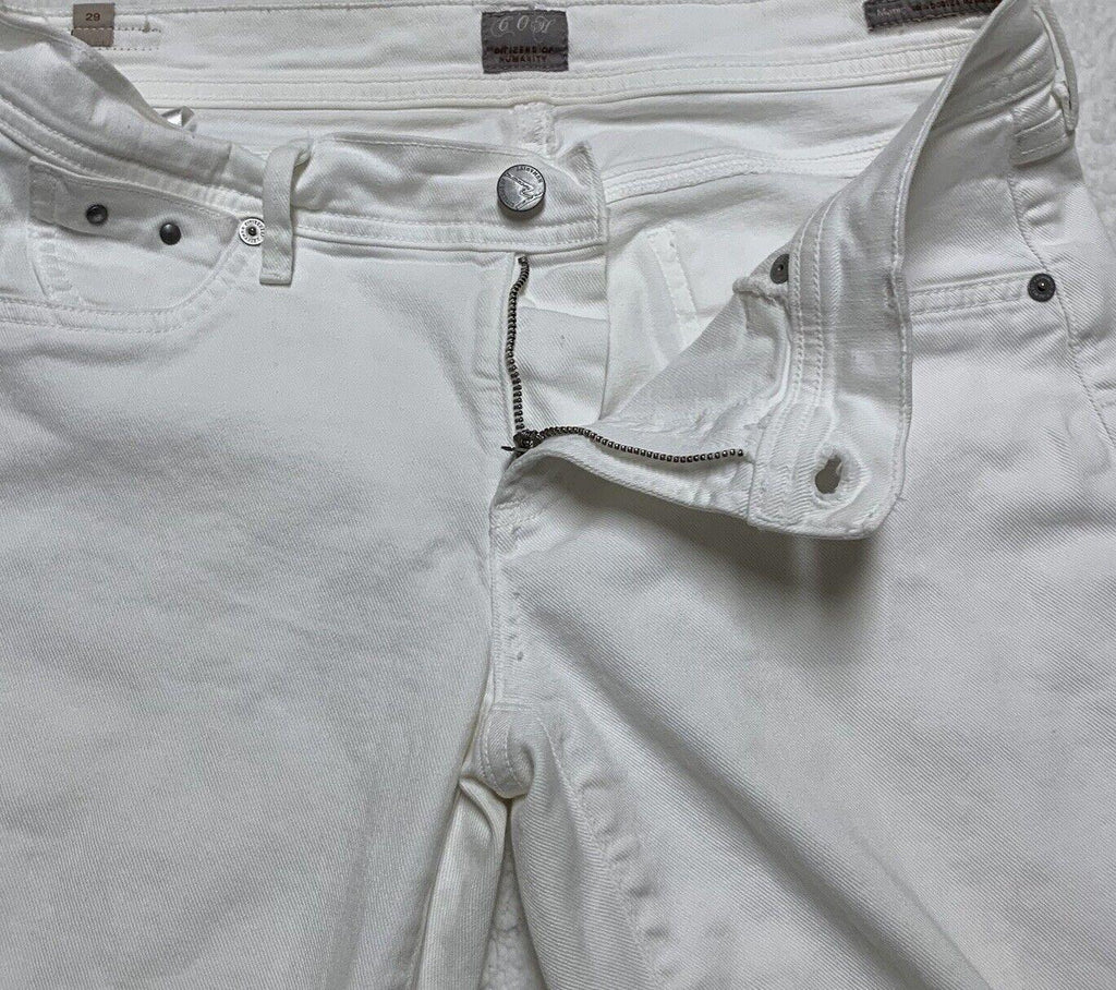 Vaqueros blancos de corte acampanado para mujer Citizens of Humanity, talla 29