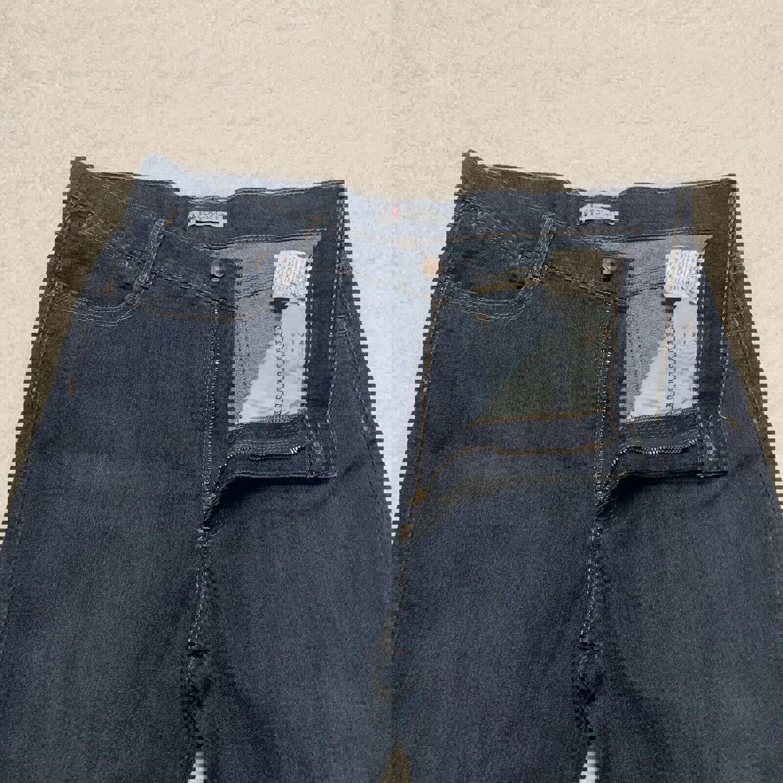 Pantalones cortos LEE Jeans para mujer, talla 18, corte clásico, azul oscuro