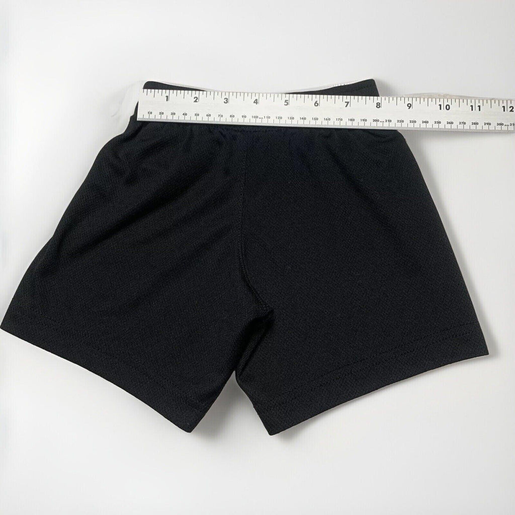 Pantalones cortos Nike de jersey elásticos negros para niños de 3 a 3 años
