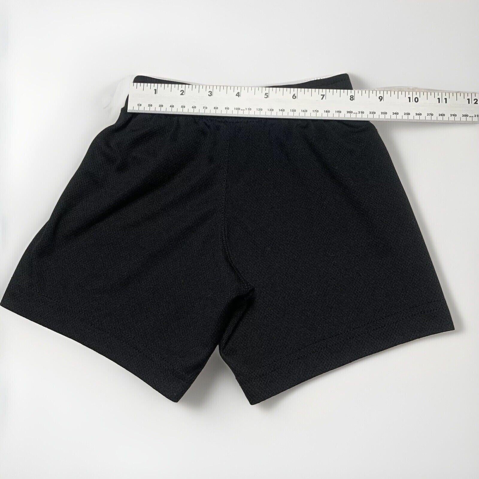 Pantalones cortos Nike de jersey elásticos negros para niños de 3 a 3 años