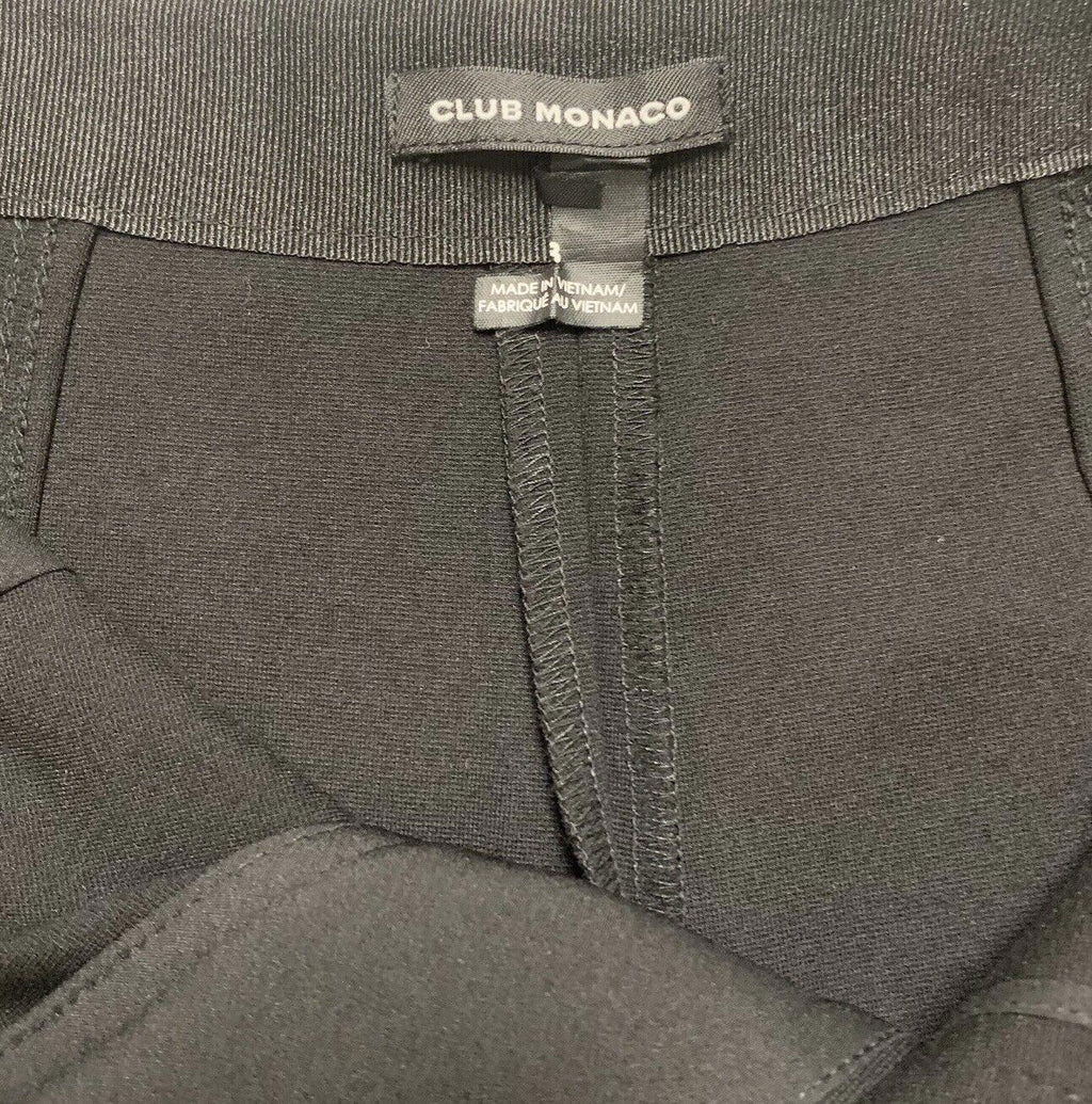 Pantalones Club Monaco para mujer, talla 8, con dobladillo festoneado ancho