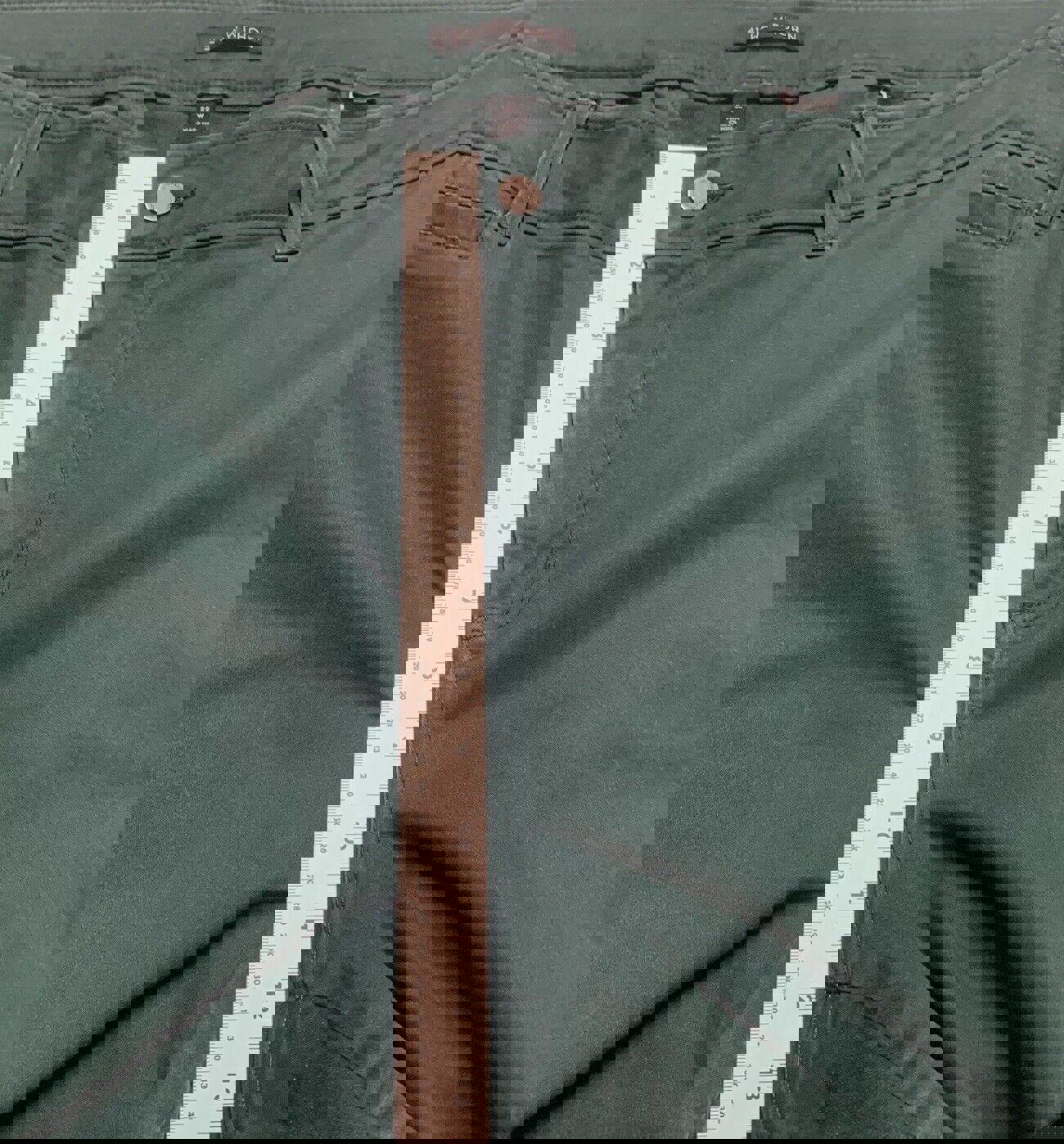 41 Jeans Hawthorn para mujer, talla 22W, verde, lado inclinado