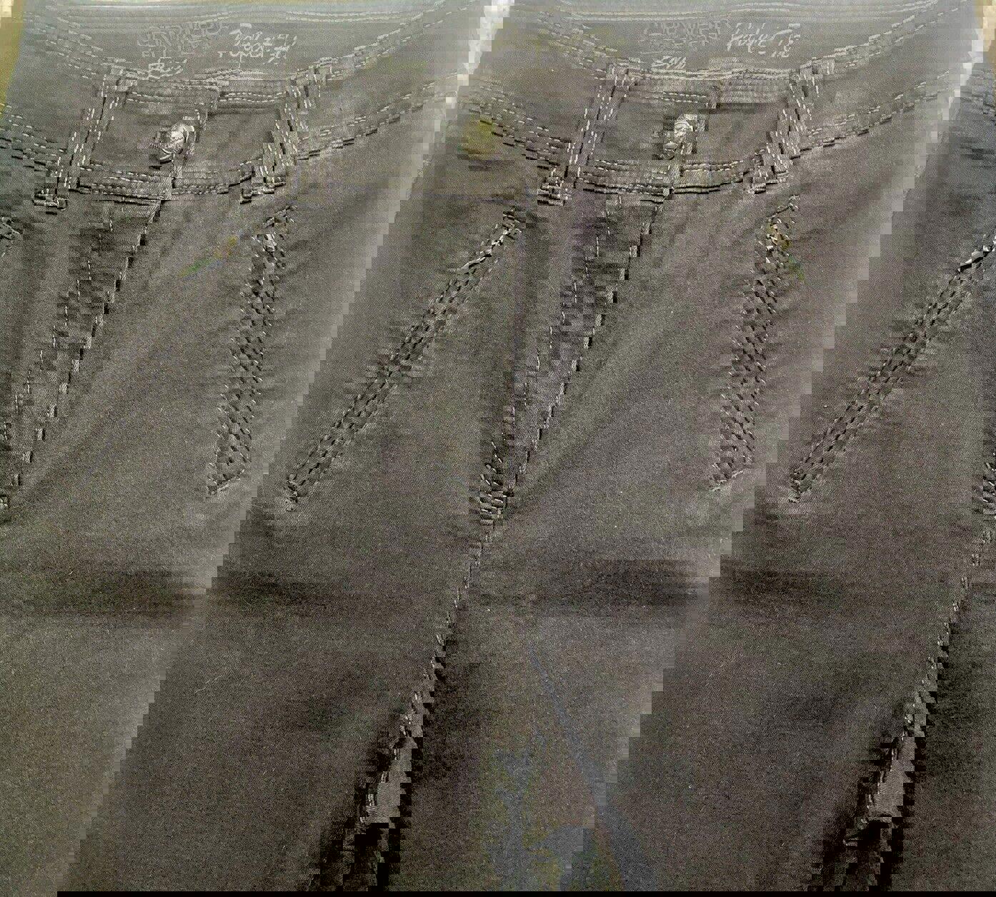 Gerry Weber Roxy Girl's Jeans Size US/C 8 Black Fit Skinny