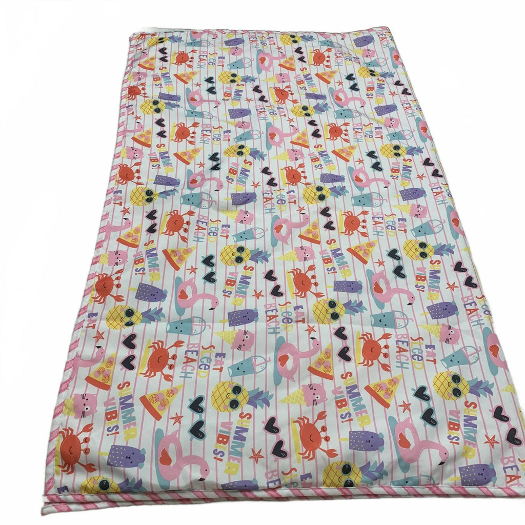 Manta de playa Tommy Bahama colorida de verano para dormir para niños