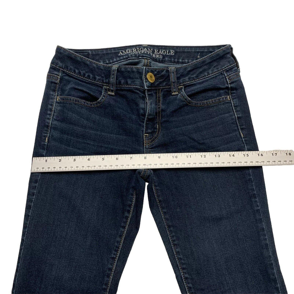 Jeggings elásticos azules para mujer de American Eagle, talla 2