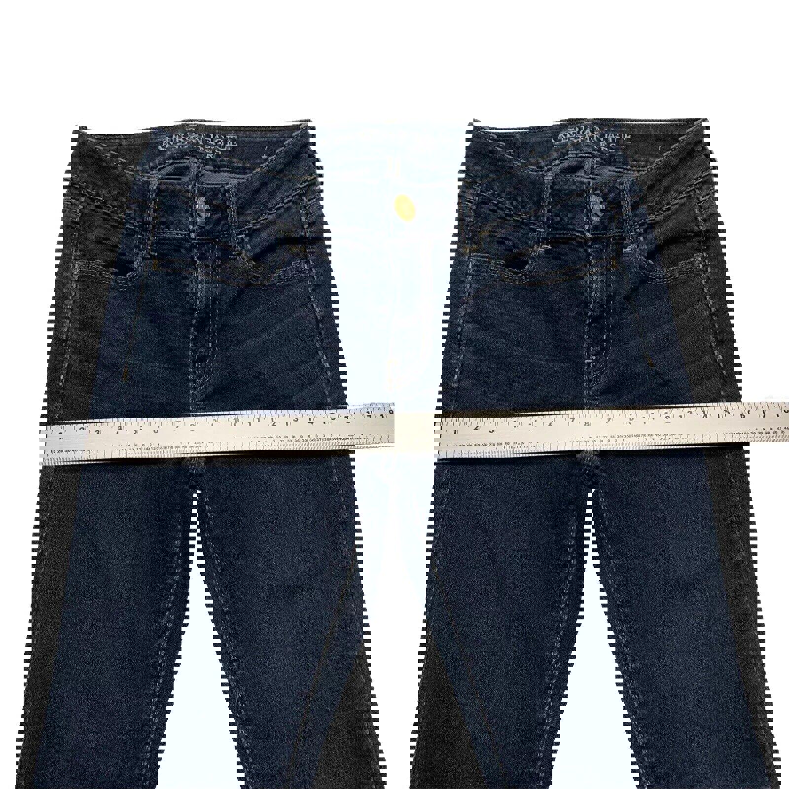 Jeggings elásticos azules para mujer de American Eagle, talla 2