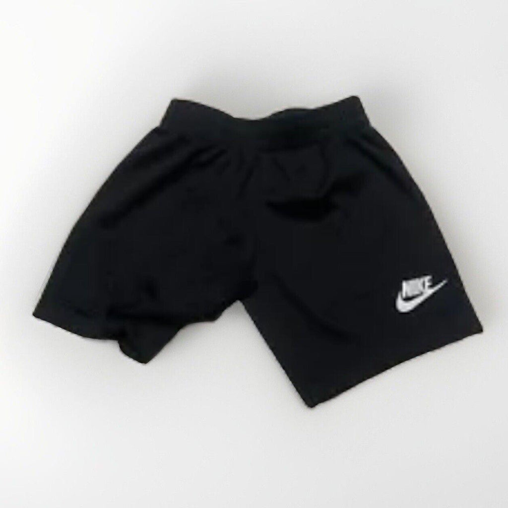 Pantalones cortos Nike de jersey elásticos negros para niños de 3 a 3 años