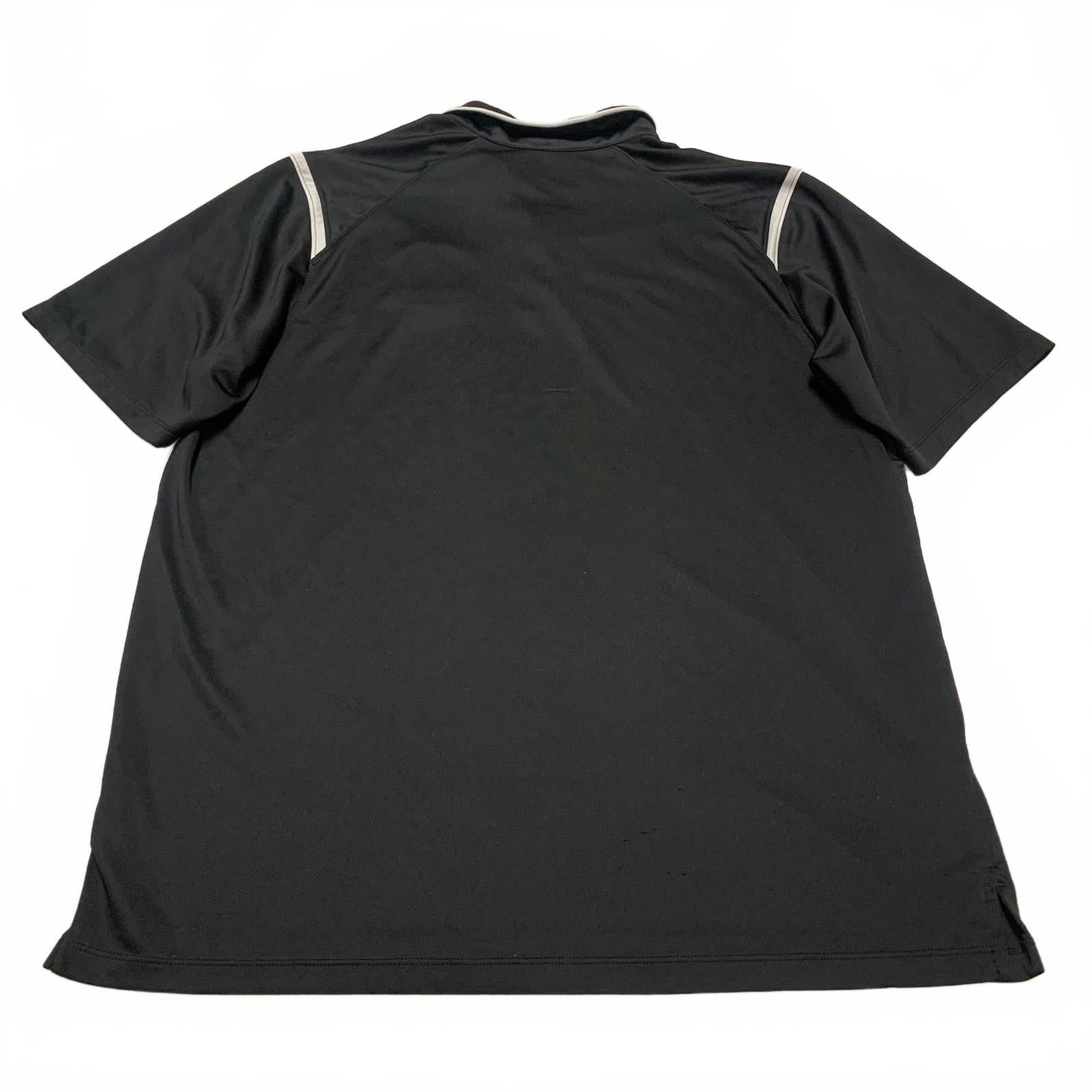 Polo de lacrosse Nike DRI-FIT para hombre, talla grande, color negro