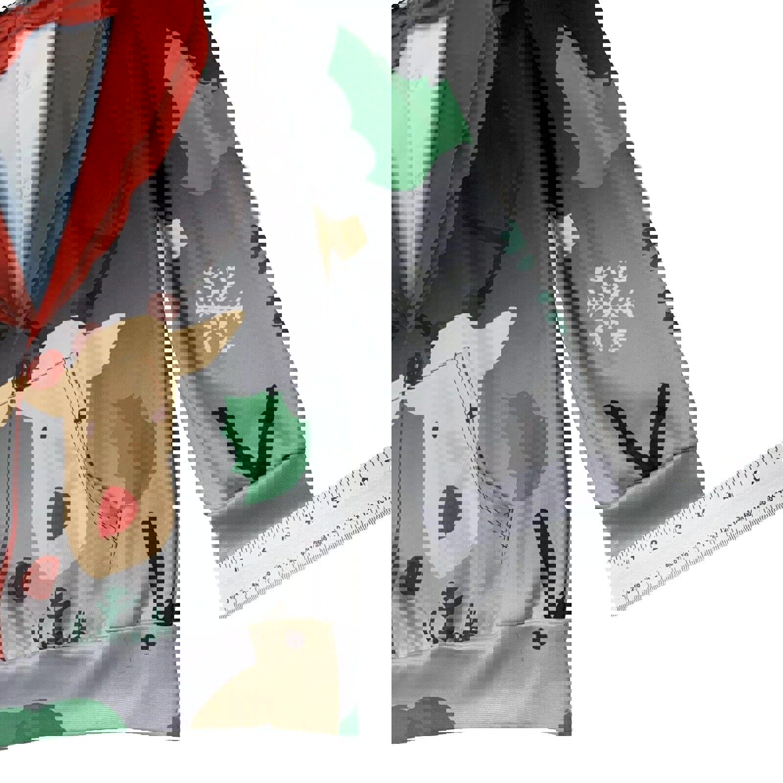 Suéter feo de esmoquin extragrande de John Hancock para hombre, sudadera navideña con capucha