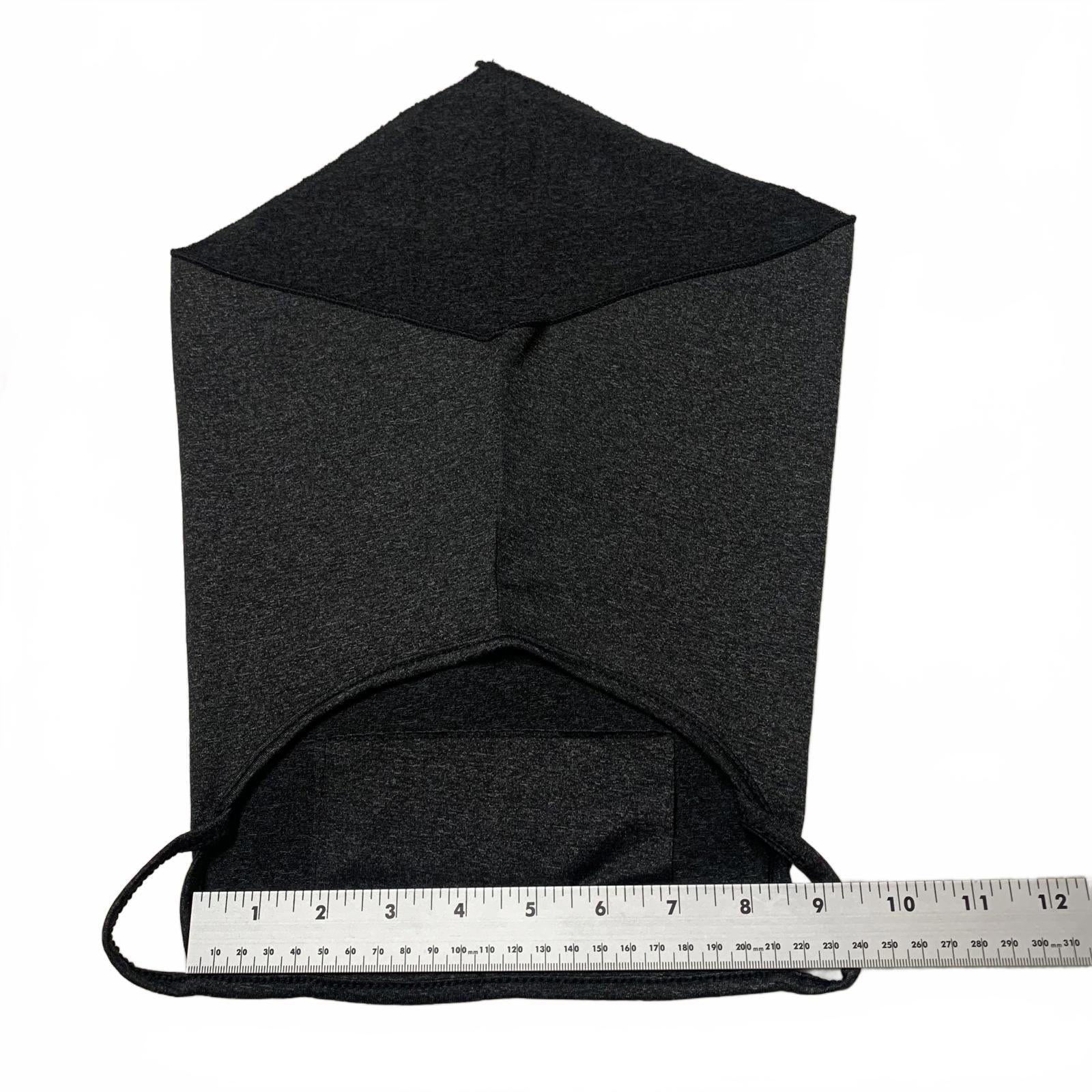 Niqab para mujer, color negro carbón y rosa fucsia, paquete de 2, velo que cubre la cara.