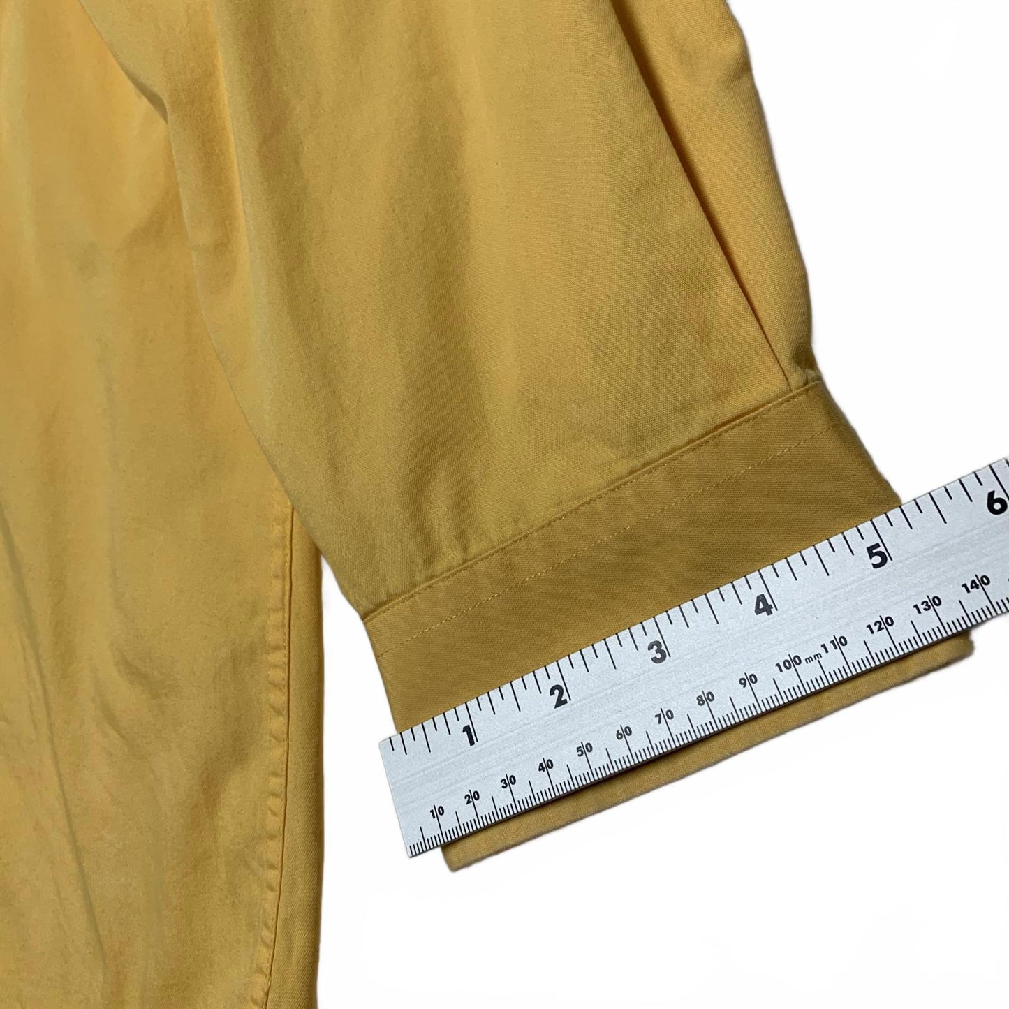 Tommy Hilfiger Men's XXL Yellow Button-Up Shirt