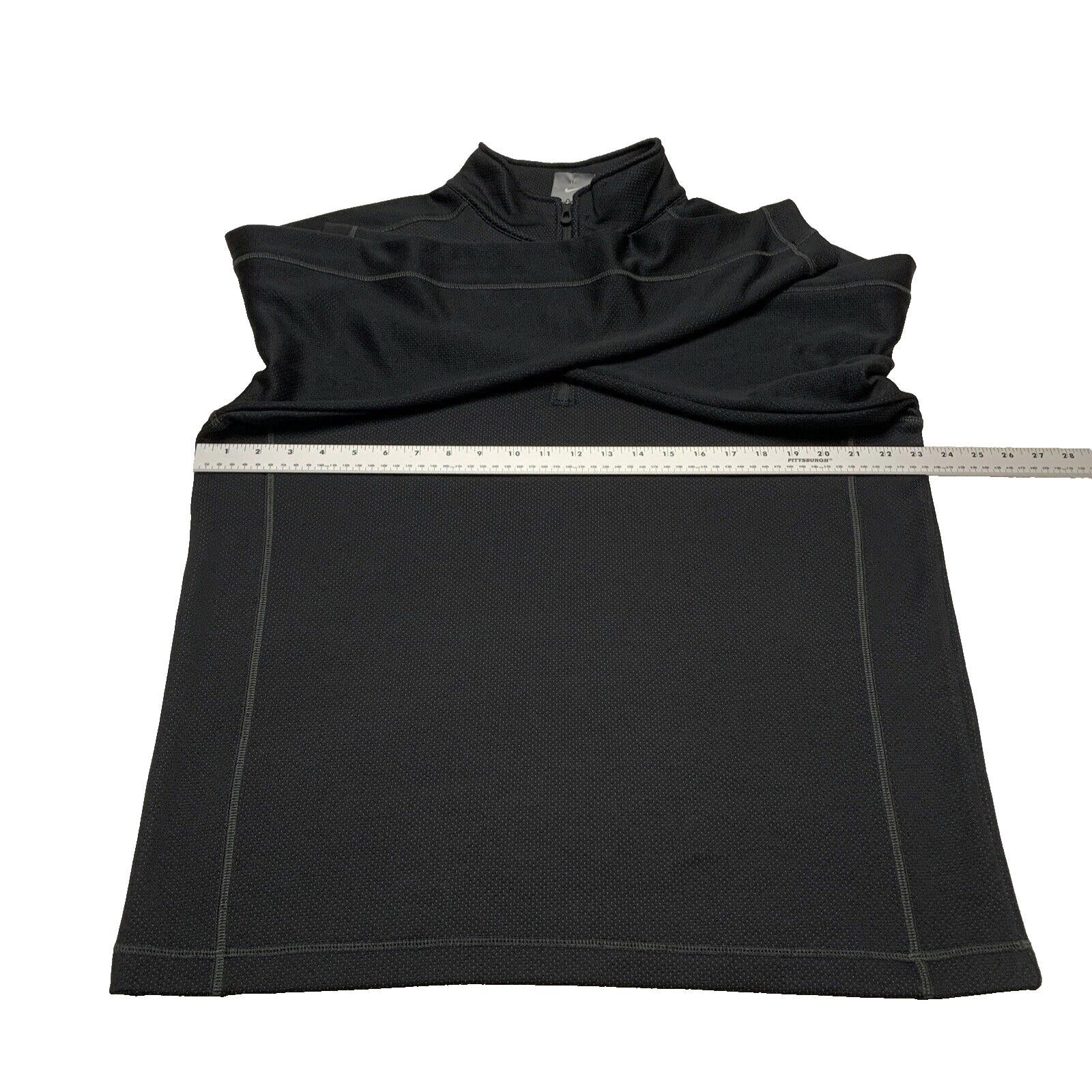 Suéter Nike Golf Therma Fit para hombre, talla L, jaspeado, con cremallera de 1/4, NY Life