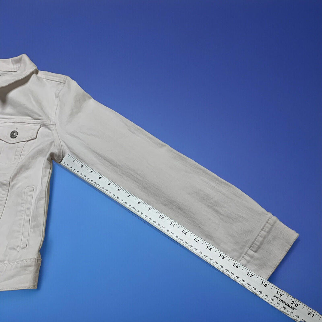 Chaqueta vaquera Sarah blanca pequeña con botones para mujer de Nine West Jeans