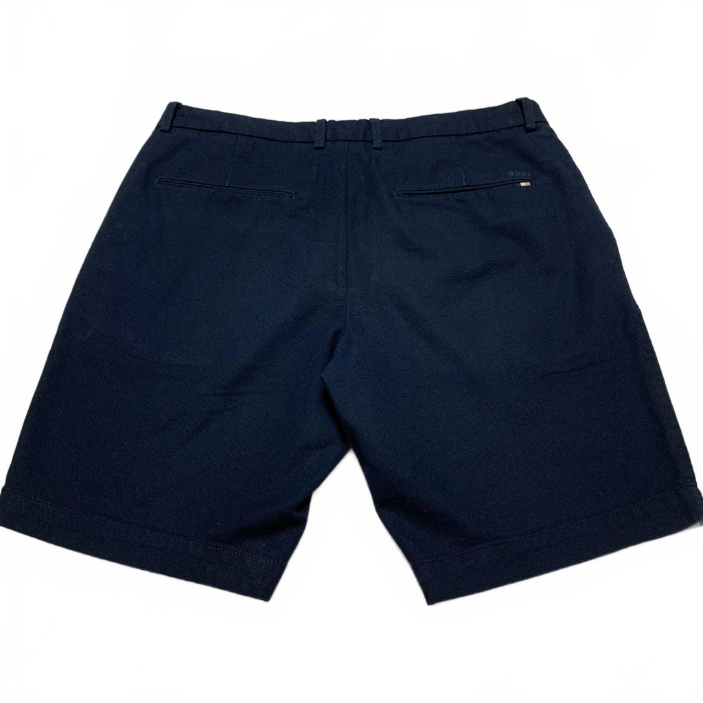 Pantalones cortos casuales azul marino Hugo Boss para hombre, talla 34R, W34