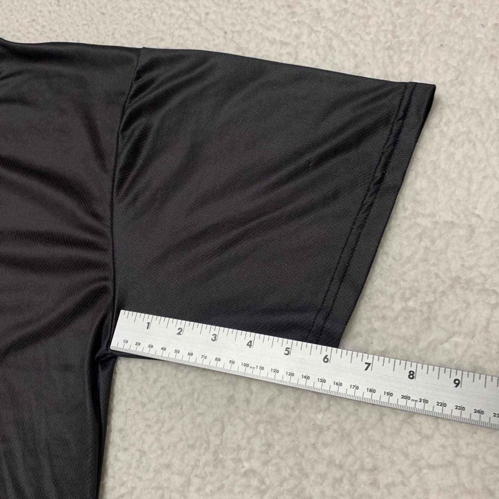 Camiseta deportiva negra de los Brooklyn Coyotes, talla AXL, para hombre, talla 23