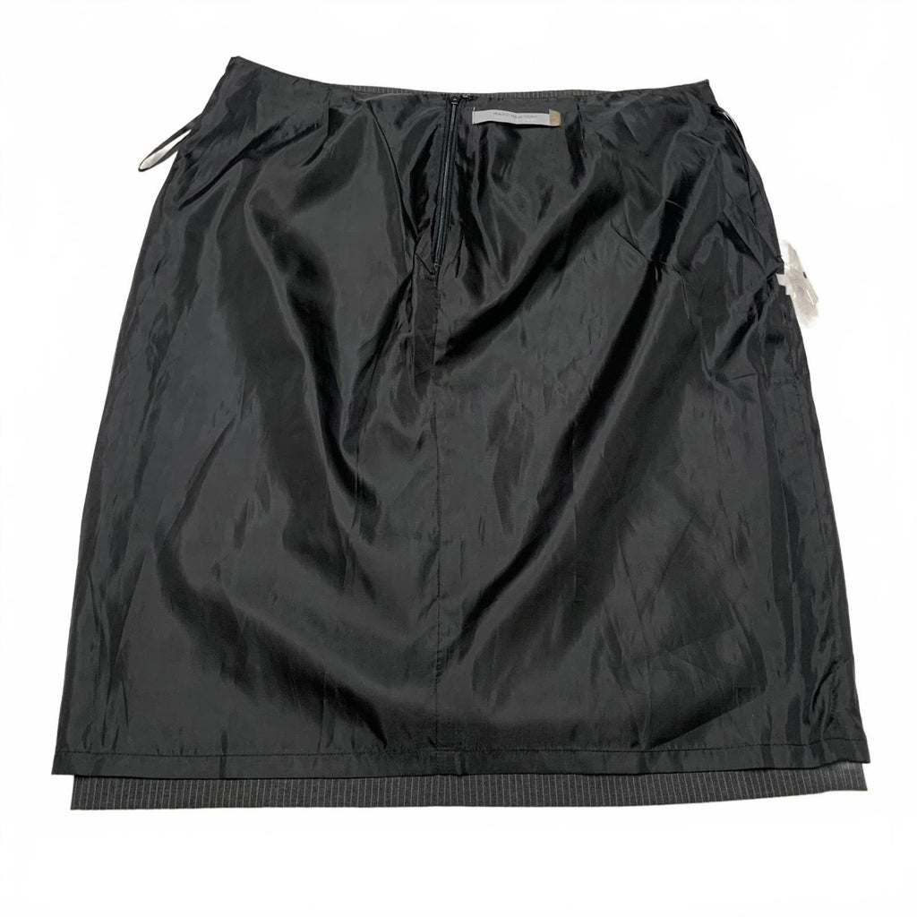 Falda de rayas grises con abertura lateral para mujer Marc Andrew, talla 12, de Marc New York Vintage