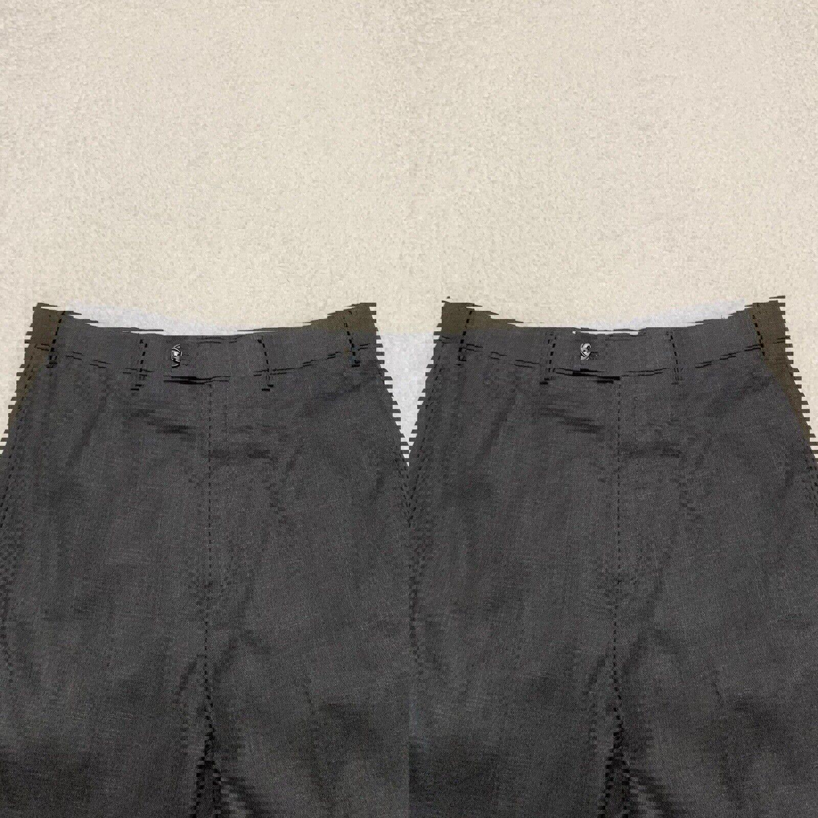 Pantalones de vestir grises para hombre de Lauren Ralph Lauren, talla 42 ancho x 30 largo