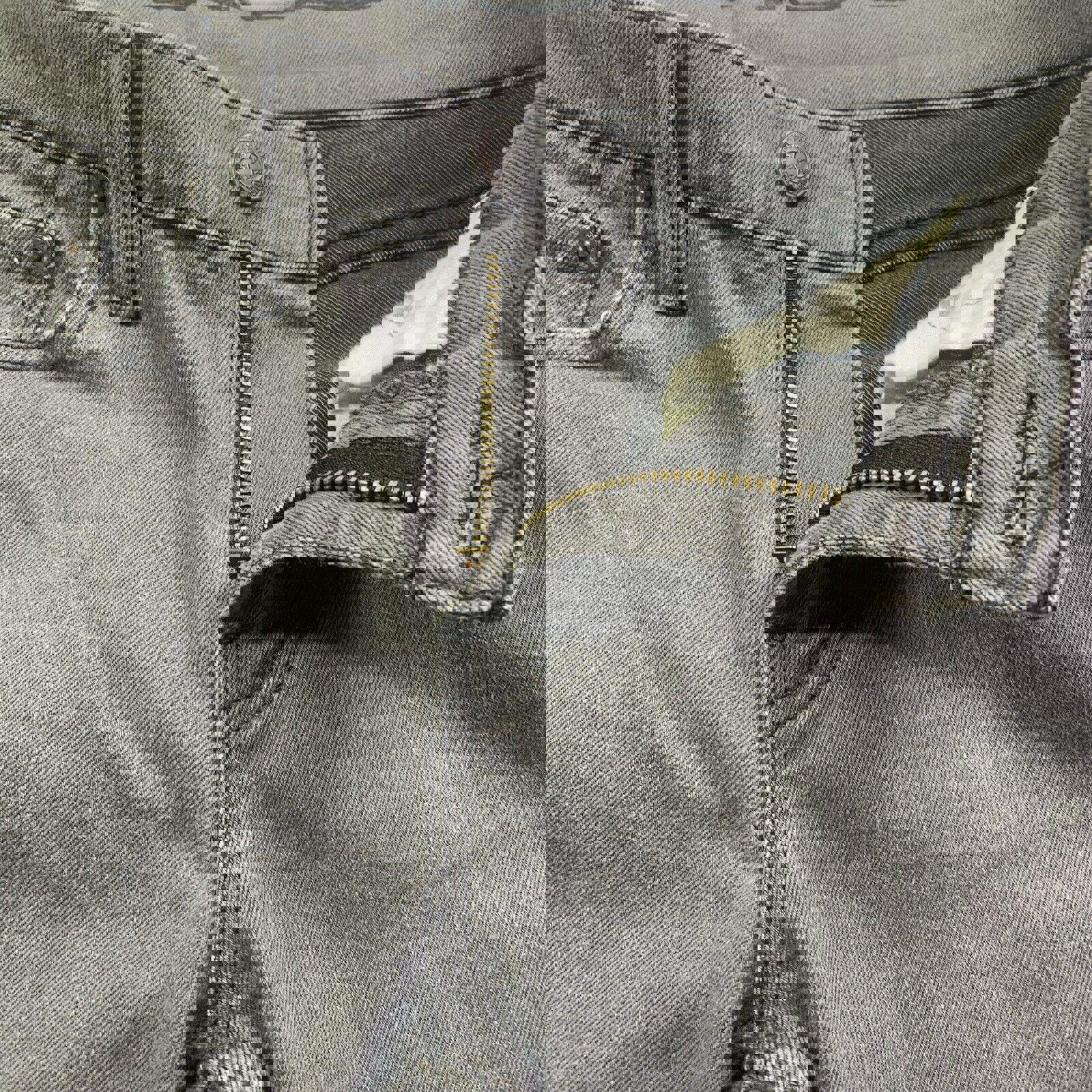 Vaqueros Levi Strauss 511 para hombre, talla 29x32, color gris, talla 5, corte recto