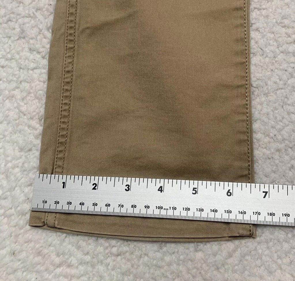 Pantalón chino ajustado de algodón de pierna recta para hombre, talla 29R, de Armani Exchange, A/X