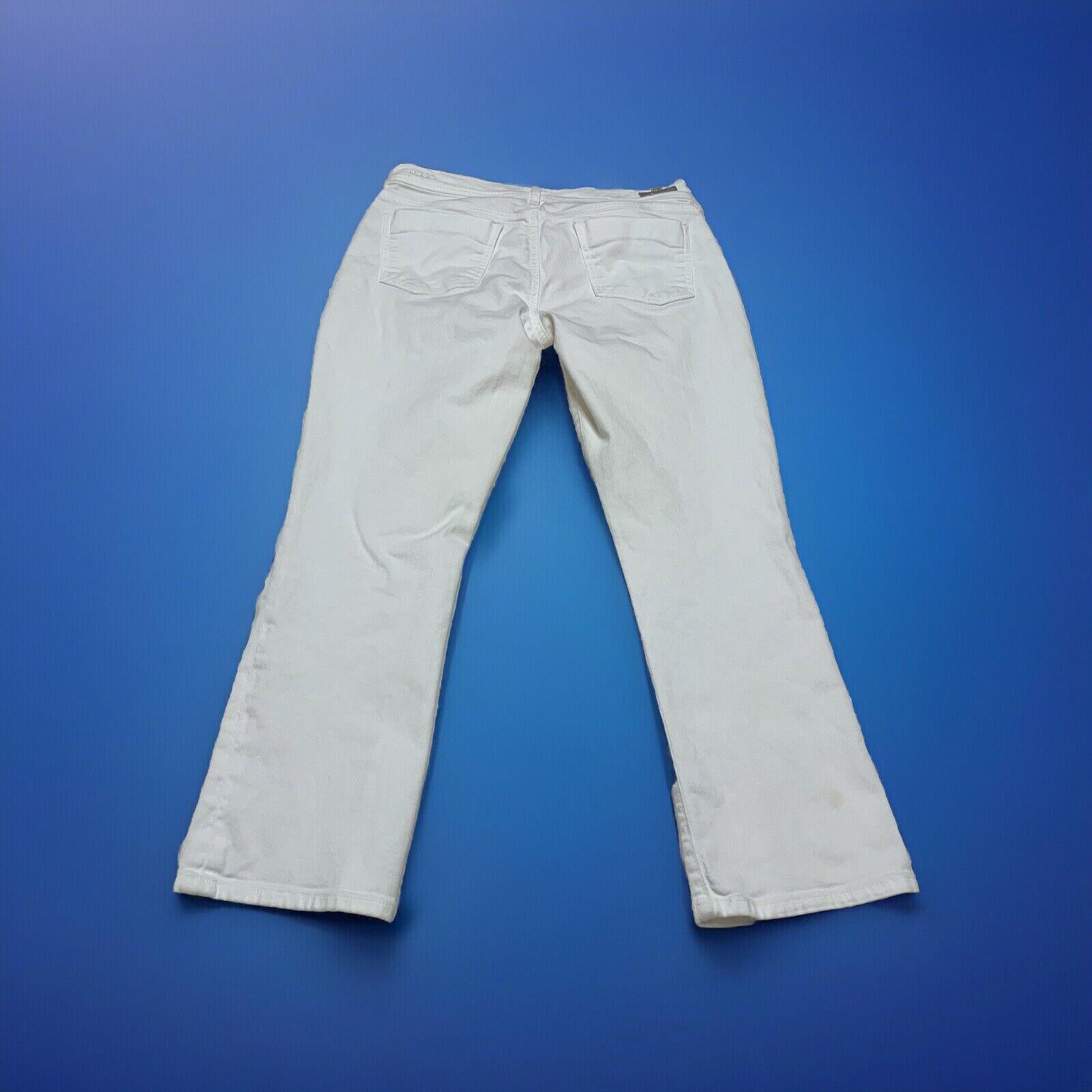 Vaqueros blancos de corte acampanado para mujer Citizens of Humanity, talla 29