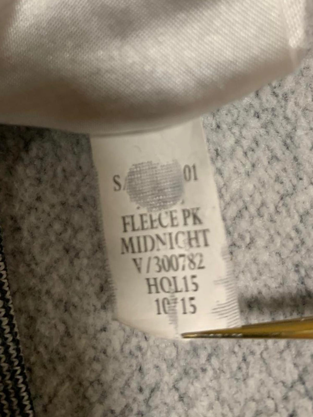 Sudadera de cuello redondo en gris oscuro y claro, talla grande, para hombre de GAP