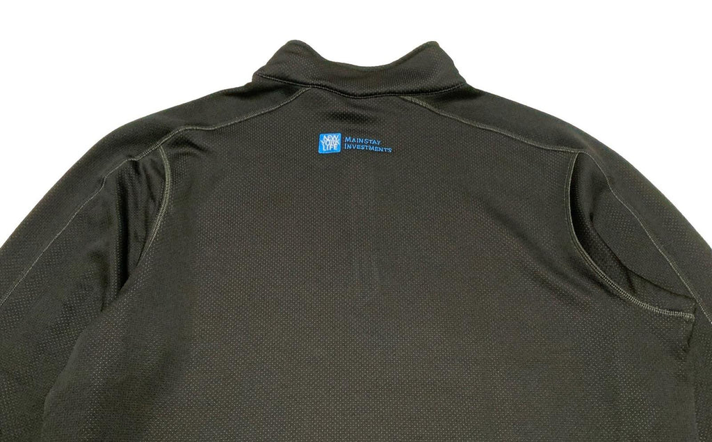 Suéter Nike Golf Therma Fit para hombre, talla L, jaspeado, con cremallera de 1/4, NY Life