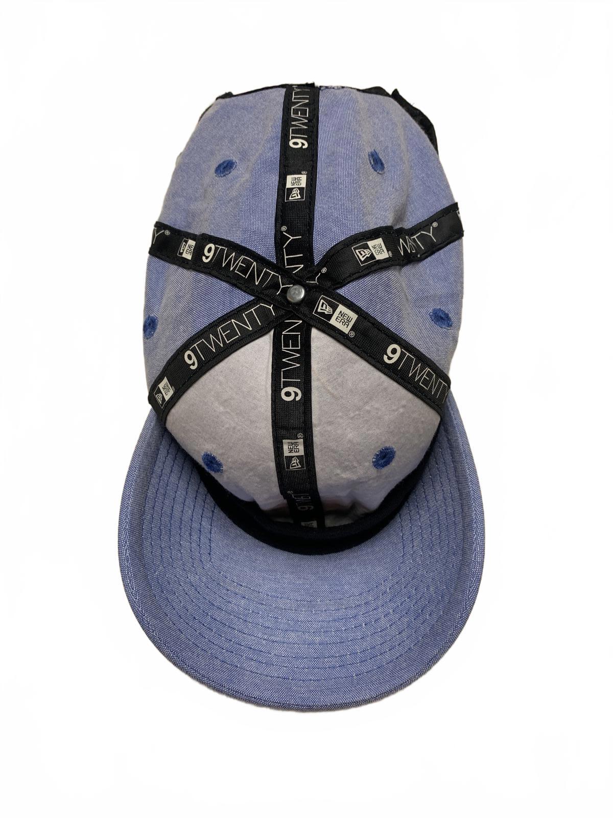 Gorra de béisbol New Era 9 Twenty New York Mets para mujer, estilo lino azul bebé