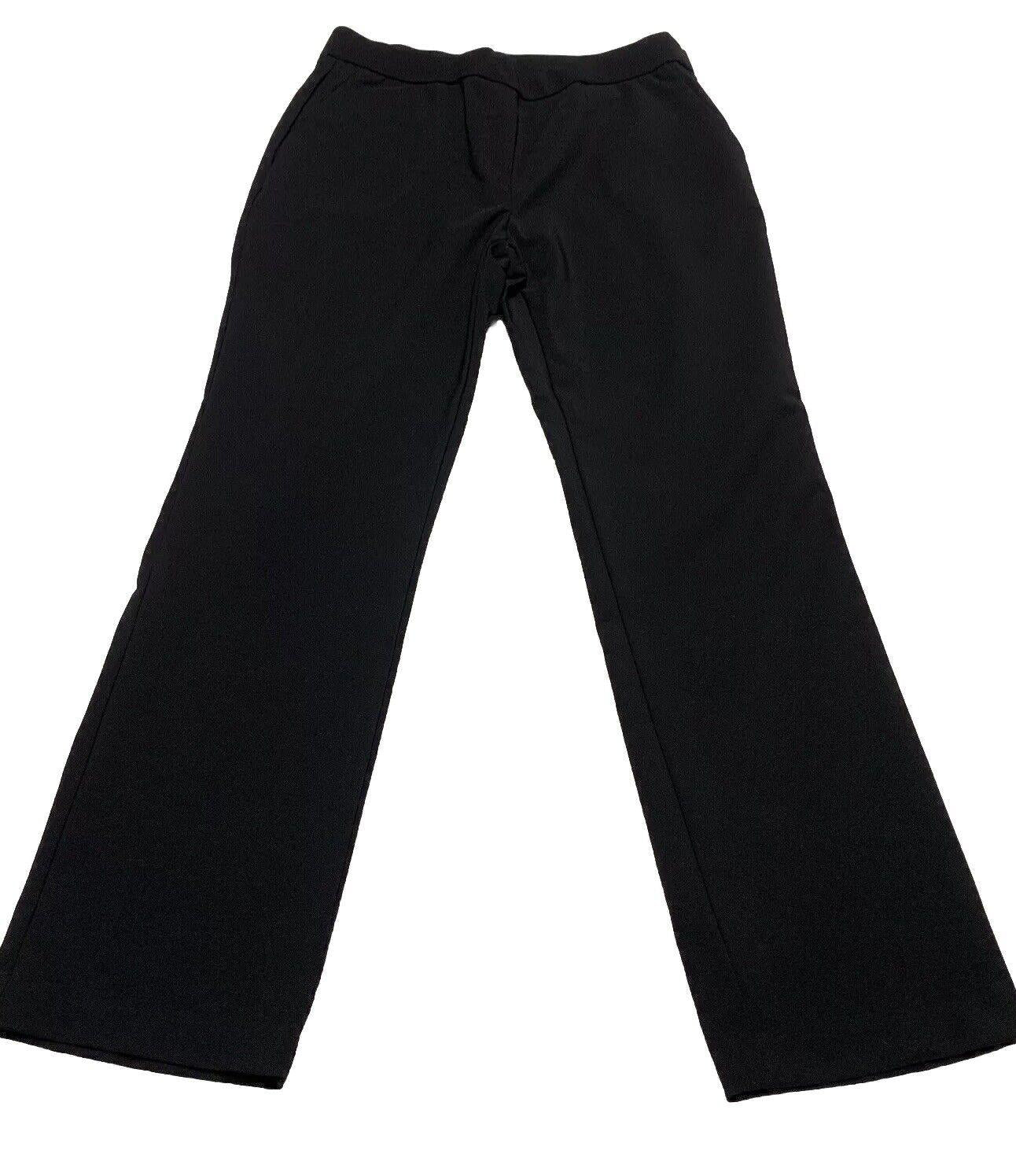 Pantalones negros de pierna recta Jules &amp; Leopold para mujer, talla mediana