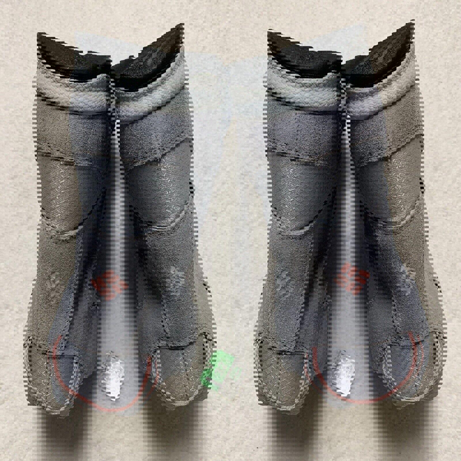 Botas de nieve Columbia para jóvenes, talla 5, impermeables, de invierno, Omni-Grip, gris y rosa