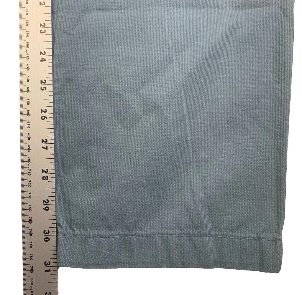 Pantalones Nautica para hombre, talla 38W 32L, pana fina, azul claro