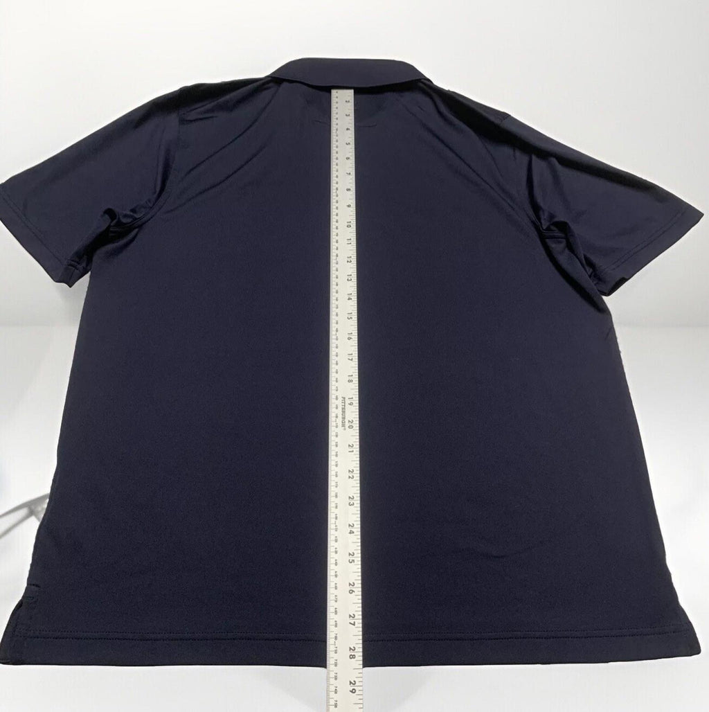 Polo azul marino de Cutter &amp; Buck, talla mediana, para hombre, Sealingtech
