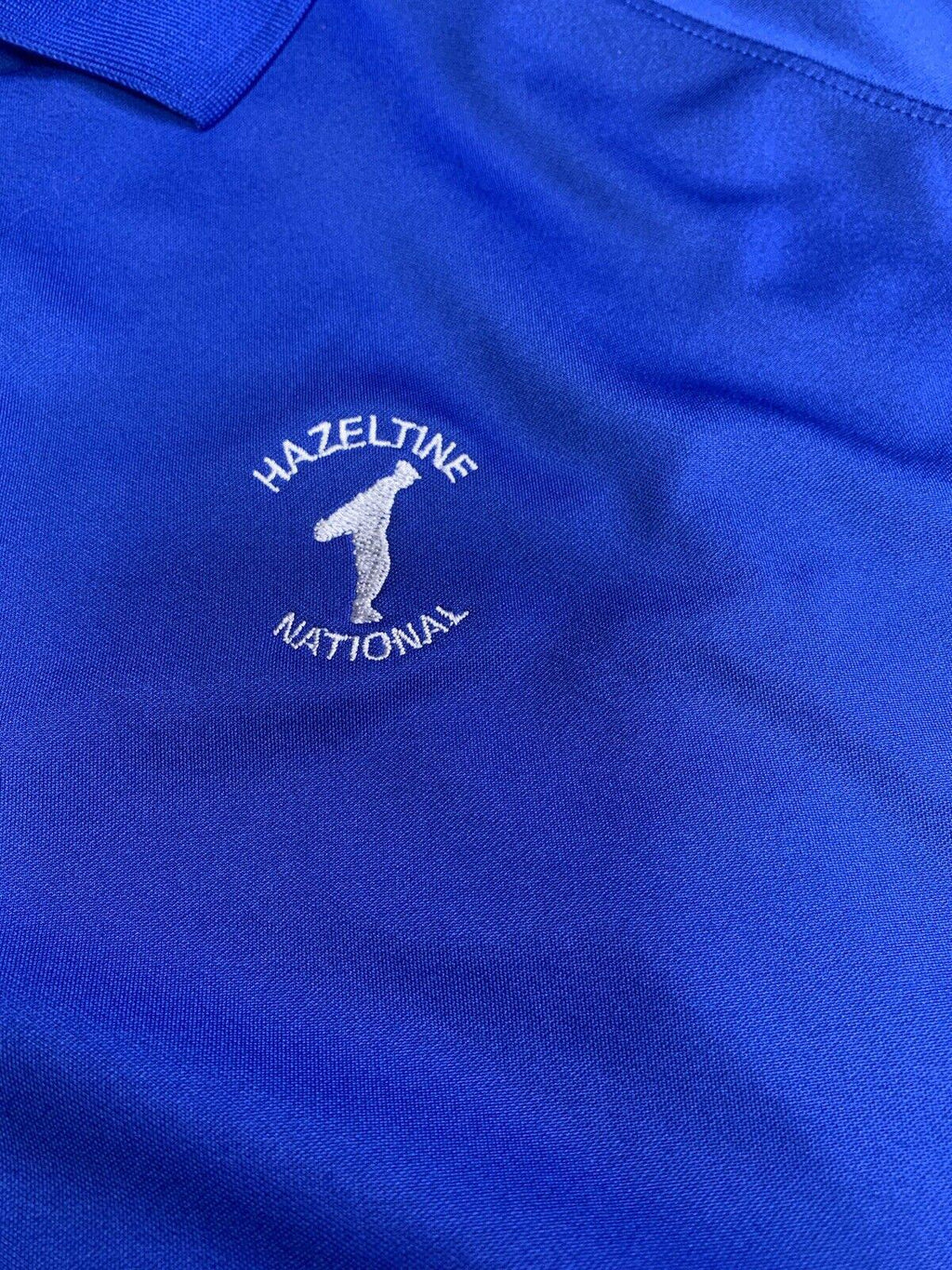 Polo Nike Golf XXL M Azul de Manga Corta Dri-Fit para Hombre