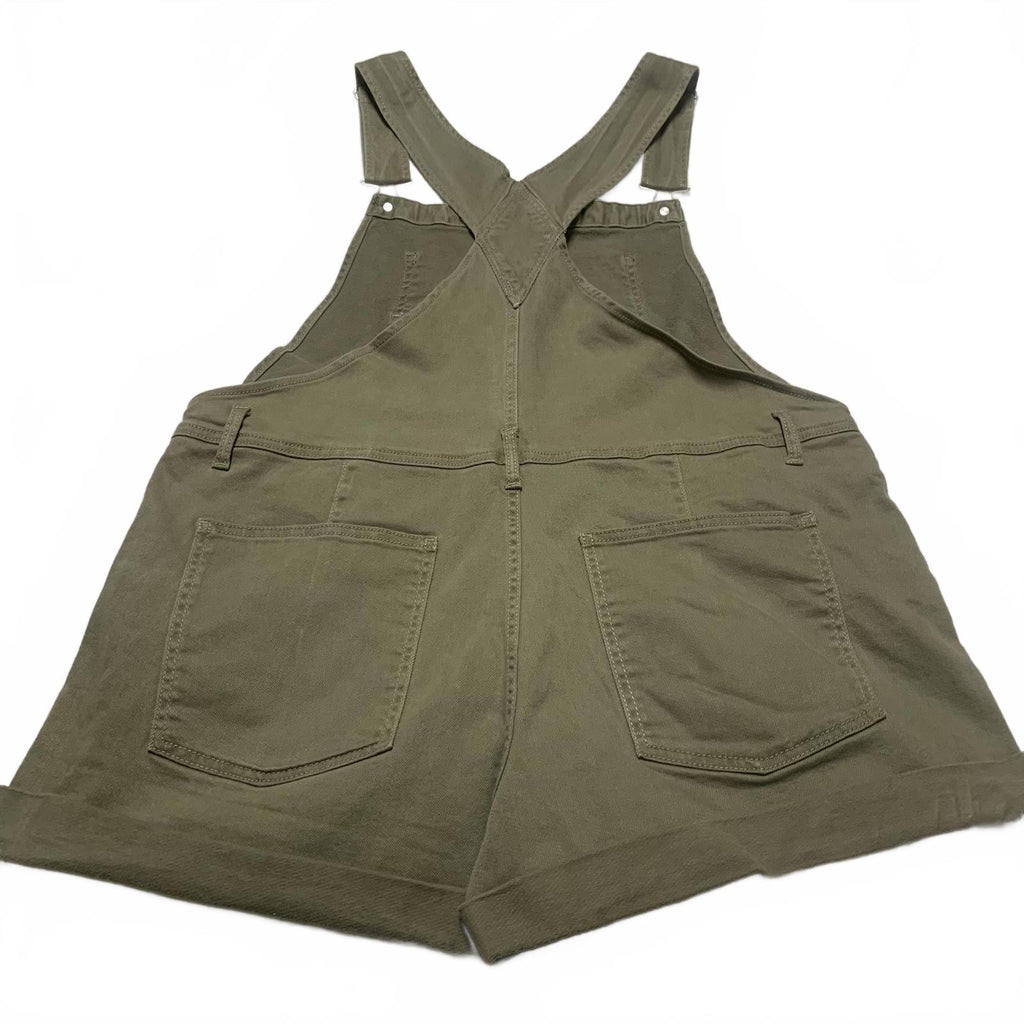 NOBO No Boundaries Overol de mezclilla verde oliva para mujer talla XXL (19) W40