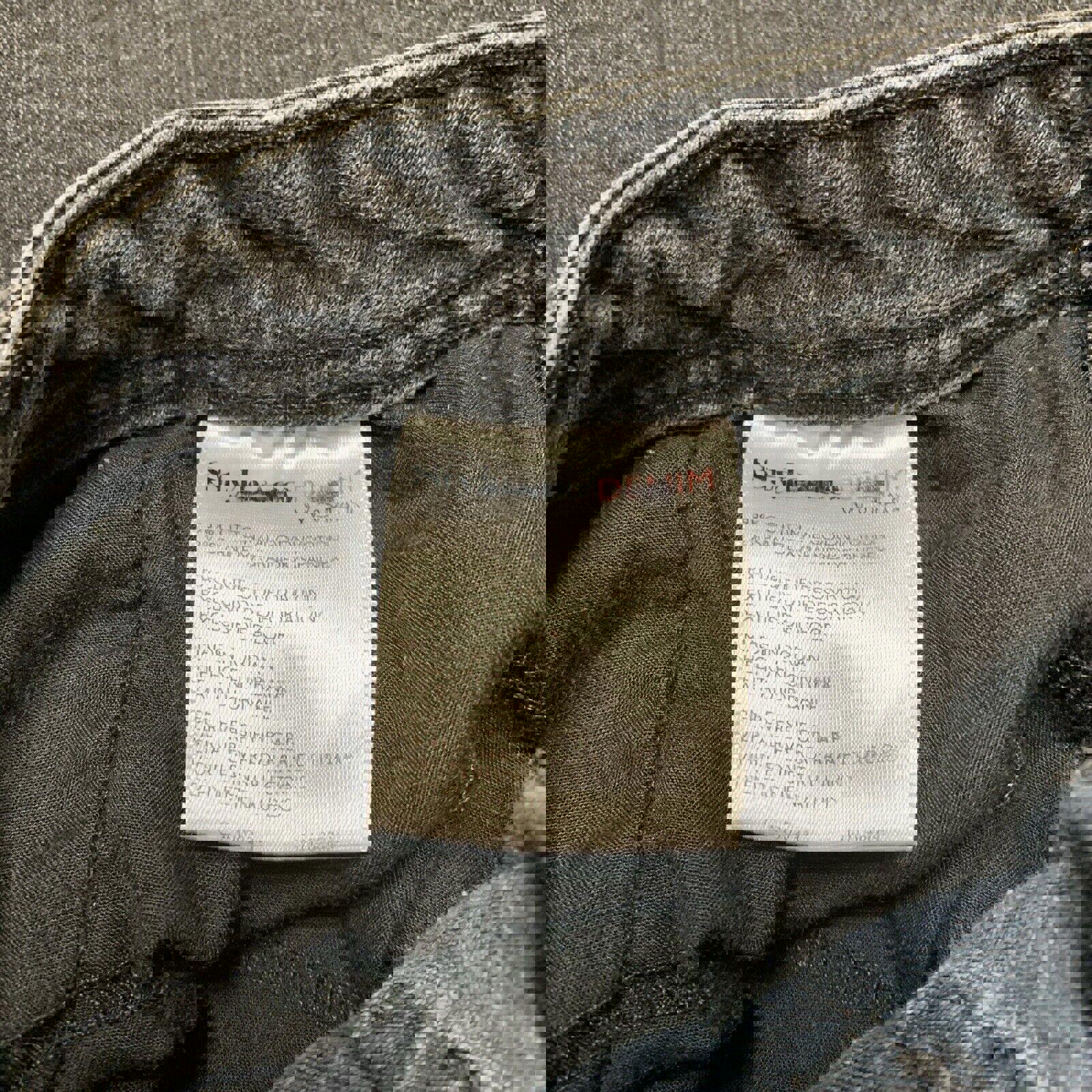 Jeans de tiro alto y control de abdomen de Style &amp; Co para mujer, talla 24W, color gris