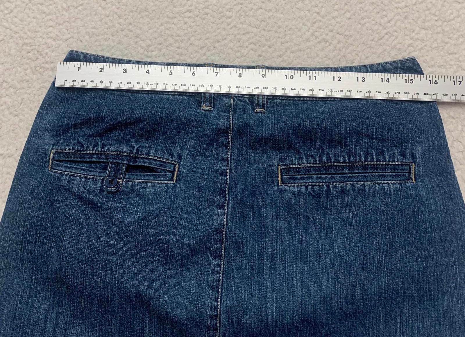 Falda vaquera larga clásica azul de Old Navy para mujer, talla 8