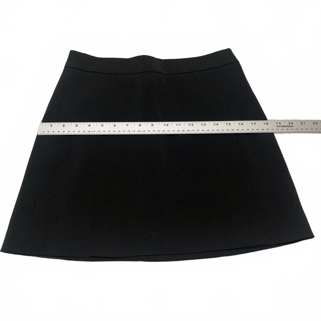 Minifalda negra de corte A para mujer de On &amp; On, talla 2