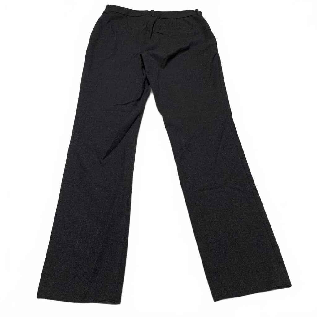 Pantalones de vestir de lana gris carbón Lauren Ralph Lauren para mujer, talla 2P, talla pequeña, ancho 27 x 29