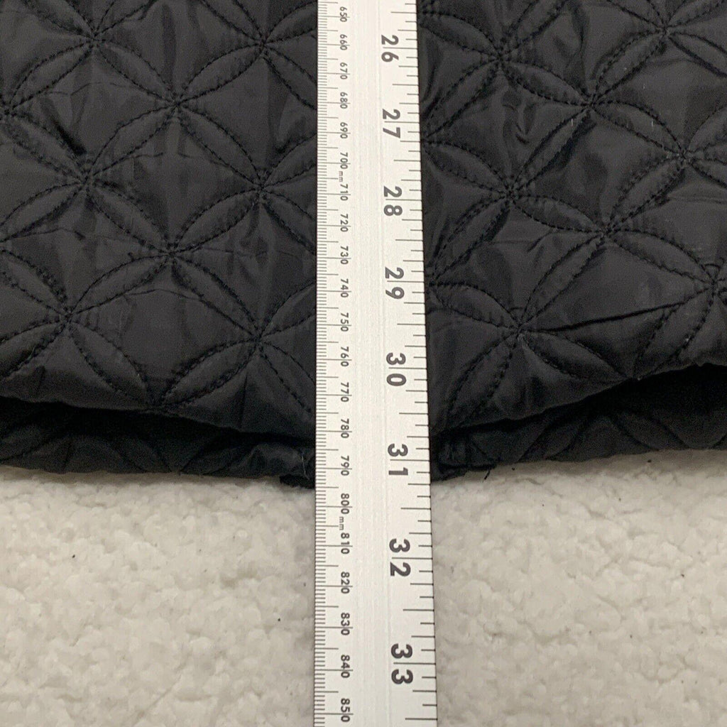 MARC New York Andrew Marc Abrigo acolchado de invierno negro de piel sintética XL para mujer