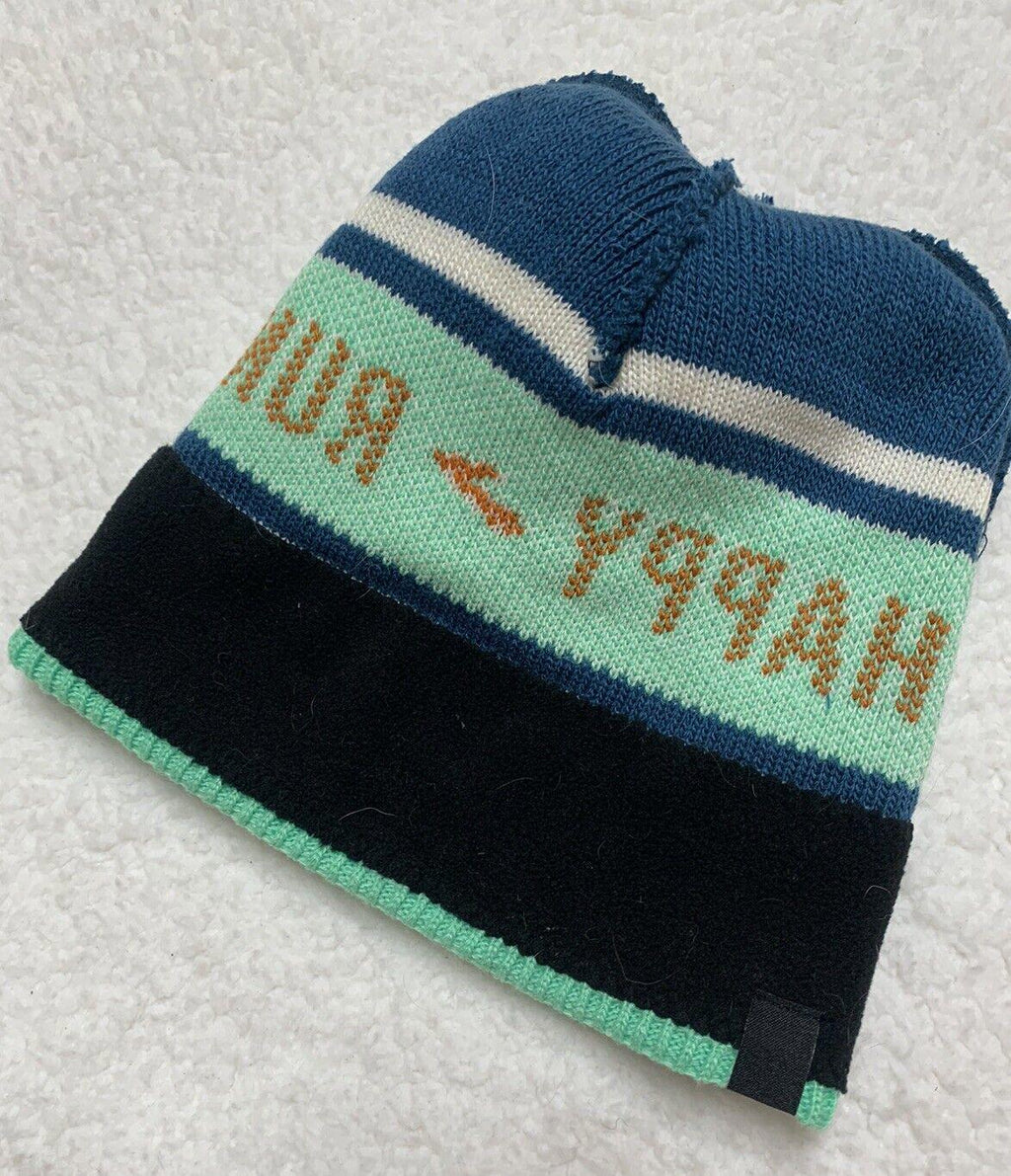 Gorro unisex Brooks Heritage Run Happy con pompón, ropa deportiva para esquí de invierno OSFA