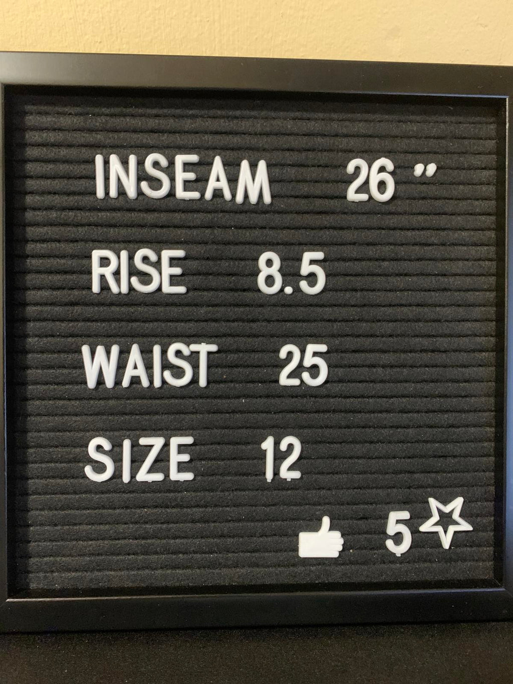 Vaqueros ajustados elásticos amarillos GAP Denim para niños, talla 12 R, 25 x 26