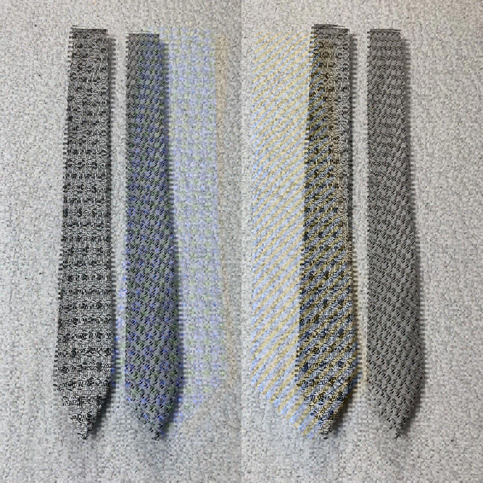 Corbatas para hombre Alexander Julian Multicolor Lote de 2