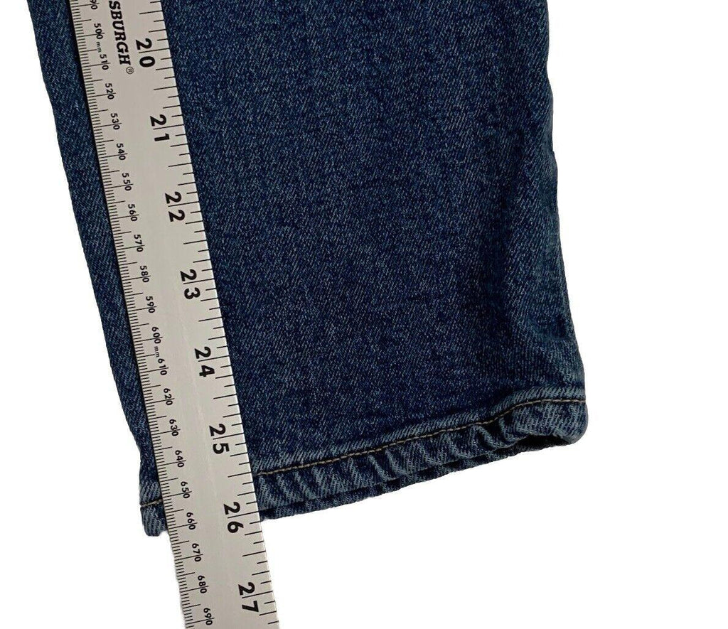 Vaqueros rectos azules de maternidad Old Navy OG talla 8 - Ajuste cómodo