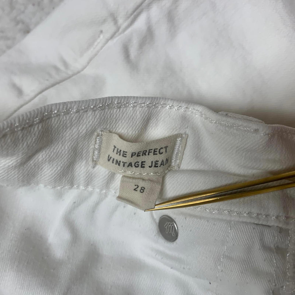 Pantalones vaqueros blancos Madewell para mujer, talla 28