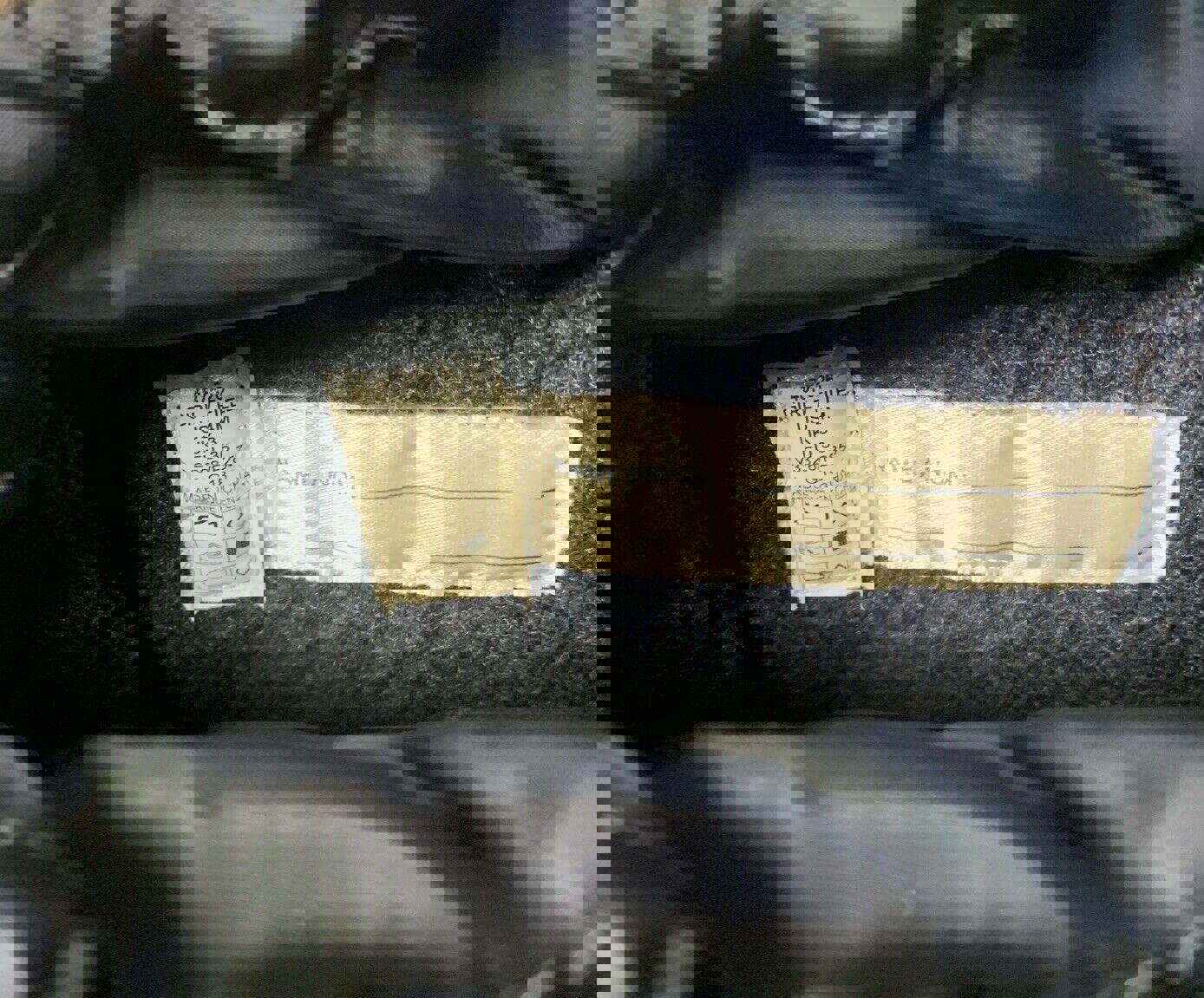 Botas de invierno para lluvia y nieve Lands End para niñas, talla 4M, color azul marino y morado con ribete de encaje y estrellas