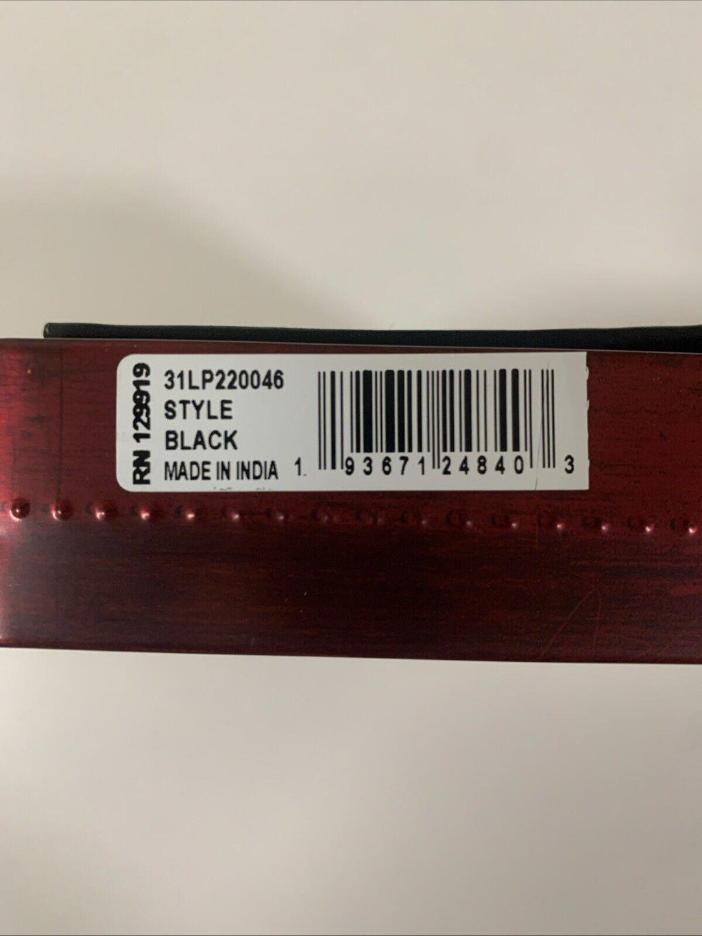 Levi's Men's Black Wallet RFID Identity Theft Protection Stitched