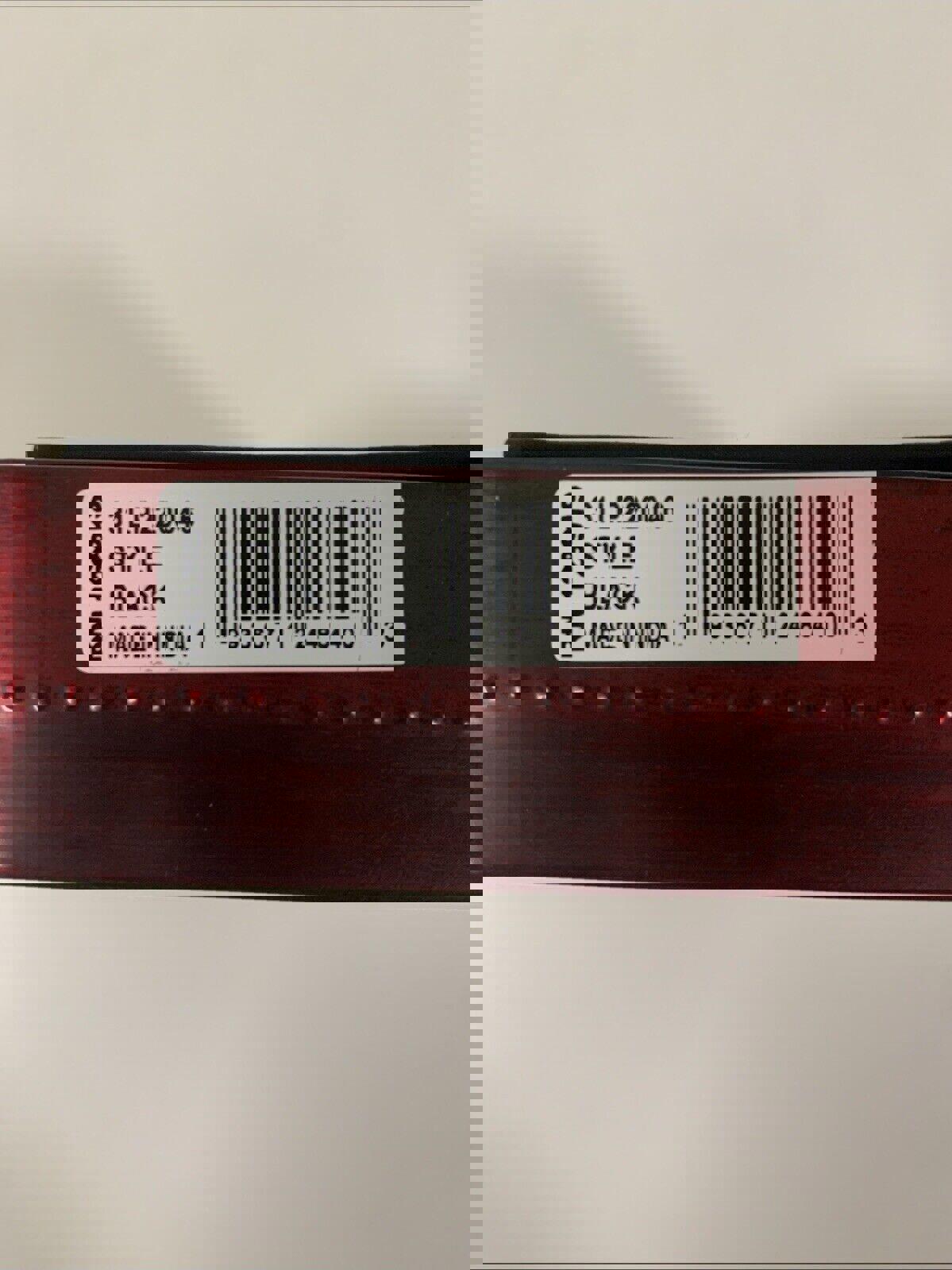 Levi's Men's Black Wallet RFID Identity Theft Protection Stitched