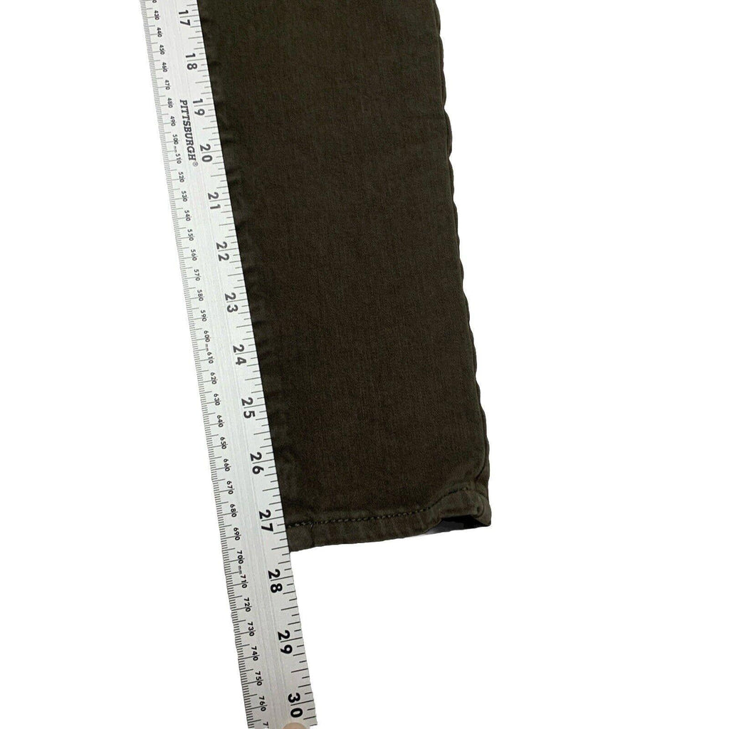 Jeggings elásticos de tiro alto superalto de American Eagle para mujer, talla 2 regular, color verde grisáceo