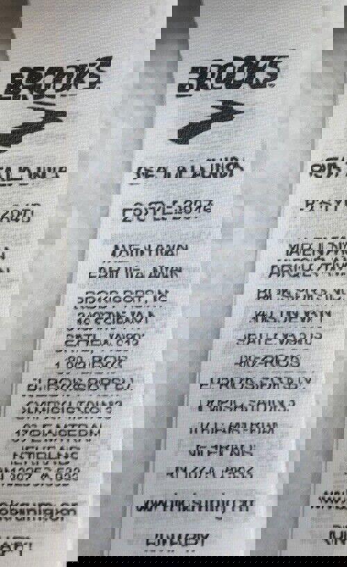 Gorro unisex Brooks Heritage Run Happy con pompón, ropa deportiva para esquí de invierno OSFA