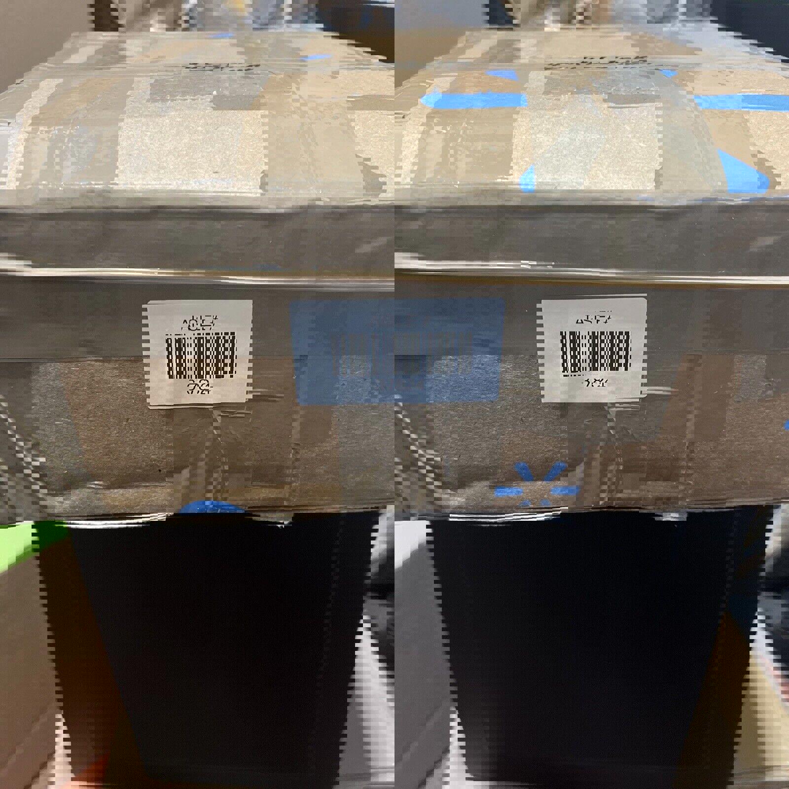 Botas de invierno para lluvia y nieve Lands End para niñas, talla 4M, color azul marino y morado con ribete de encaje y estrellas